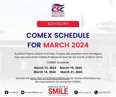 csc comex result 2024|CSC Regional Office VI .